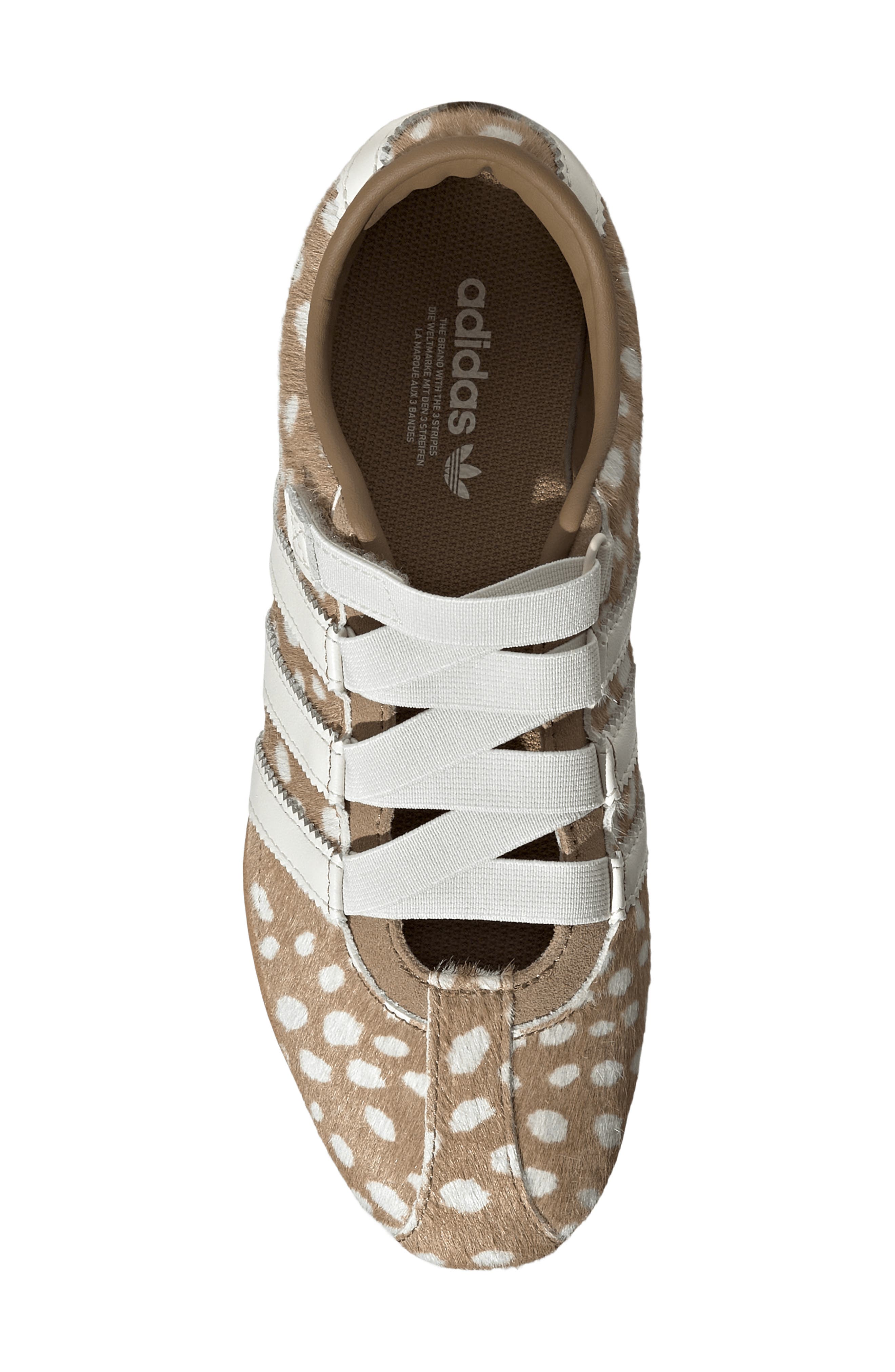 Tokyo MJ Genuine Calf Hair Sneaker, Alternate, color, BROWN DESERT/ OFF WHITE/ GUM 3
