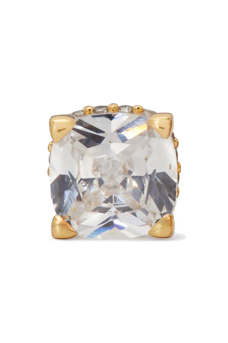 little luxuries stud earrings, Alternate, color, CLEAR/GOLD.