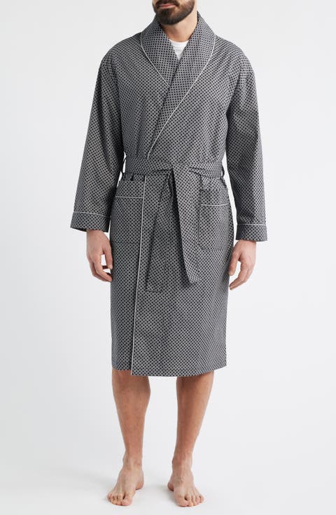 Sanctuary Sateen Shawl Collar Cotton Robe