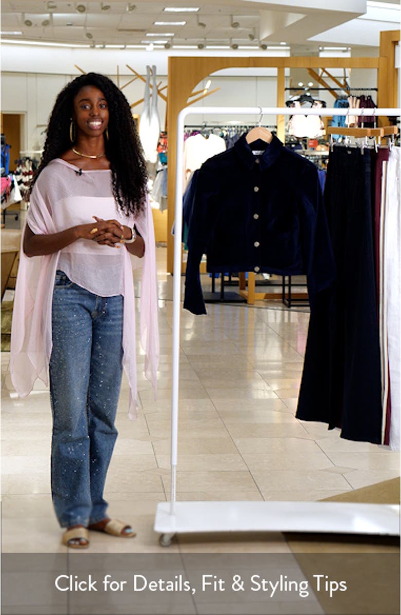 The Madi Velvet Jacket, sales video thumbnail