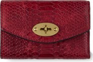 Mulberry Darley Folded Embossed Leather Wallet