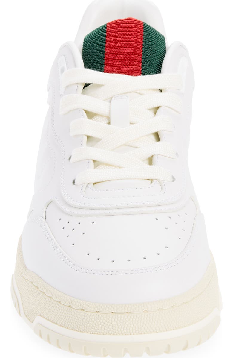 Gucci Re-Web Sneaker, Alternate, color, Great White