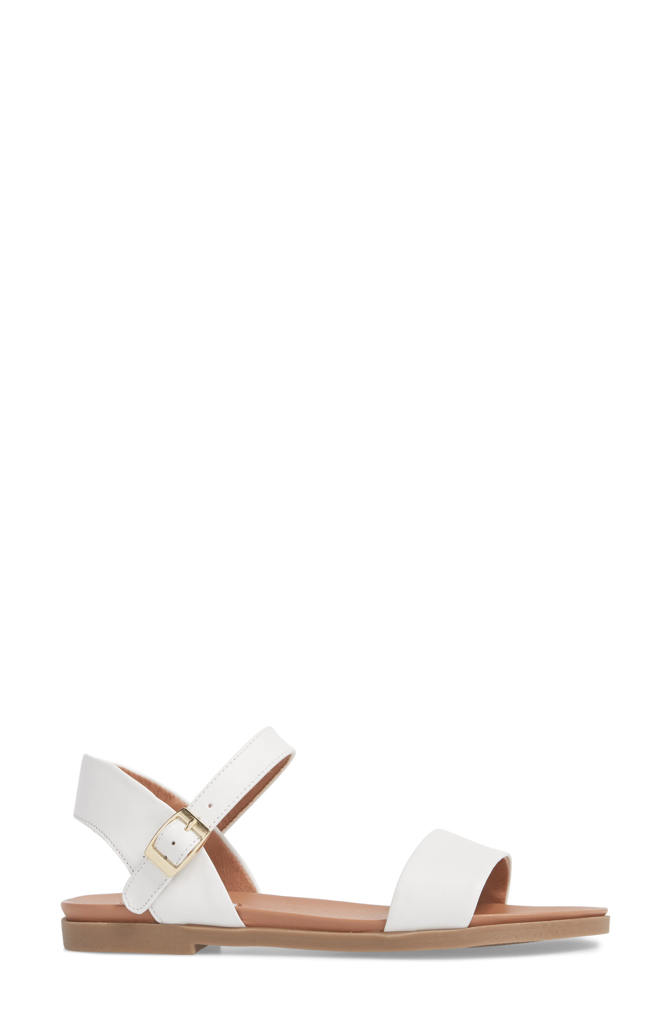 Dina Sandal, Alternate, color, WHITE LEAT