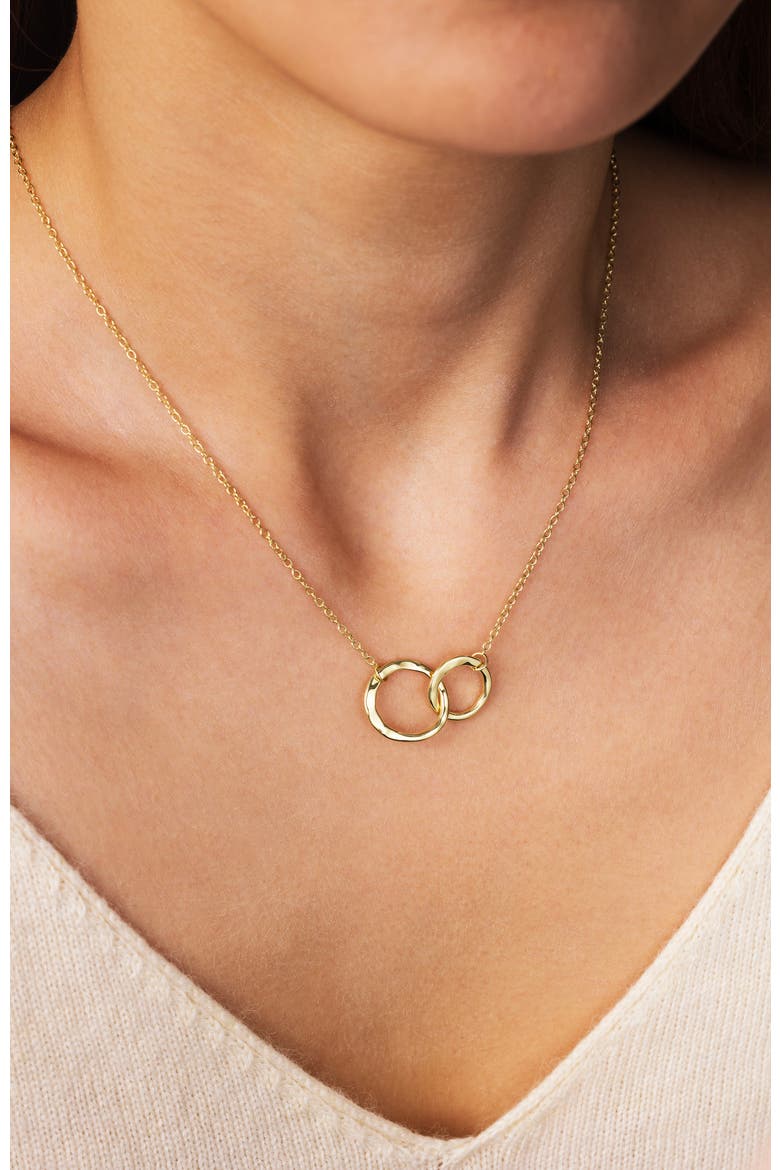Unity Links Necklace, Alternate, color, Gold