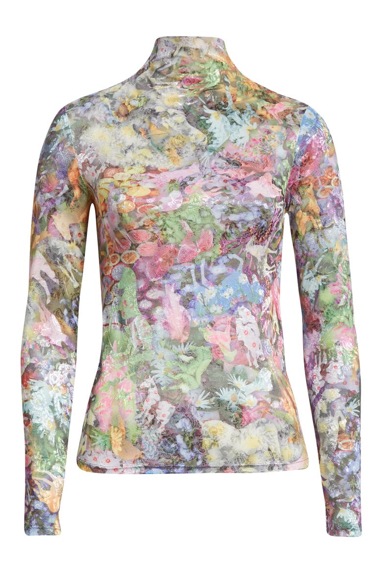 Cardio Nova Lace Top, Alternate, color, PONY PARTY