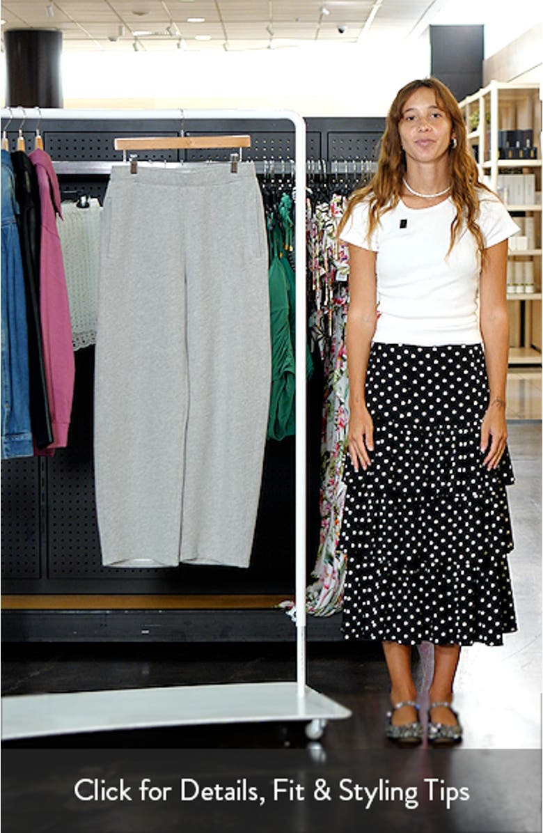 Miro Cotton Blend Sweatpants, sales video thumbnail