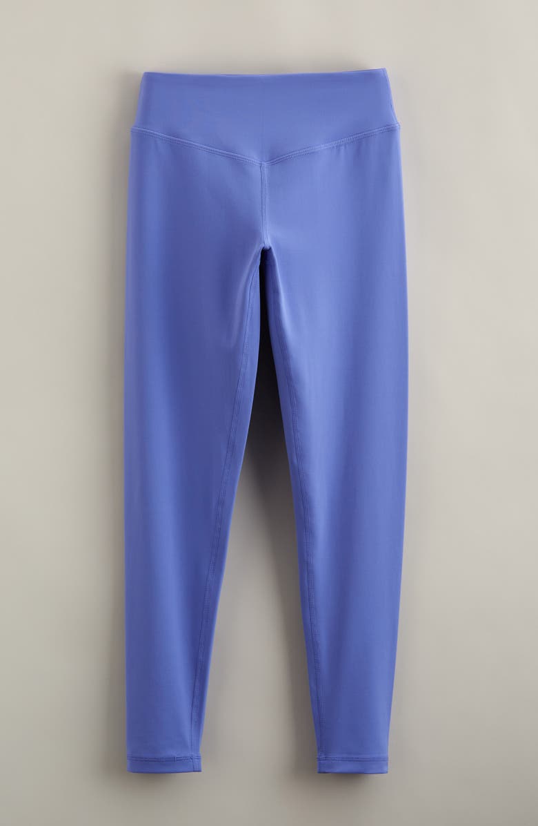 Zella Girl Kids' Live By High Waist Leggings, Main, color, Purple Baja