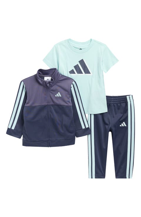 Logo T-Shirt, Tricot Jacket & Pants Set (Baby)