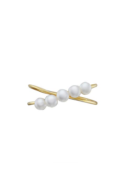 Freshwater Pearl Double Ring