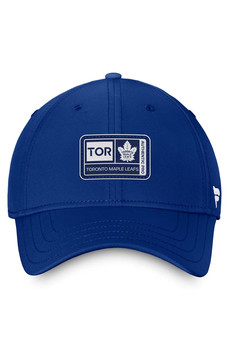 FANATICS Men's Fanatics Branded Blue Toronto Maple Leafs Authentic Pro Training Camp Flex Hat, Alternate, color, Blue