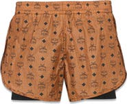 MCM Monogram Print Shorts in ECONYL®