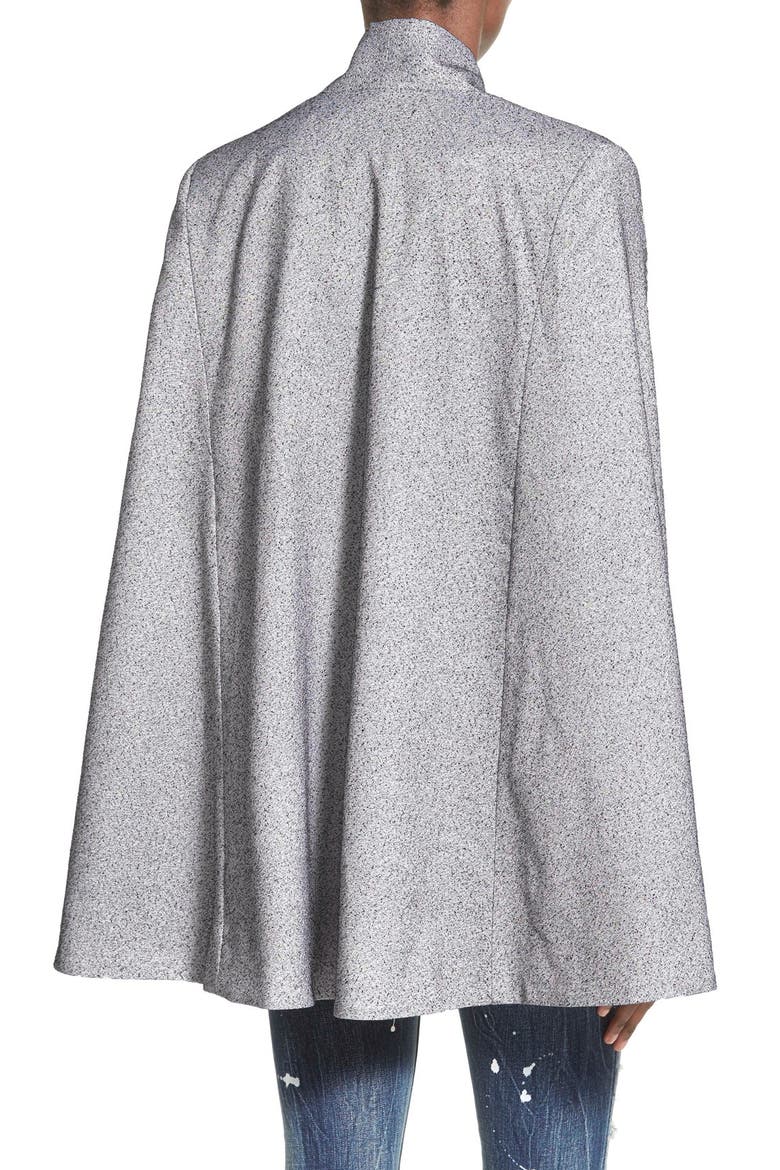 the Label 'Best Kind' Cape, Alternate, color, COOKIES AND CREAM