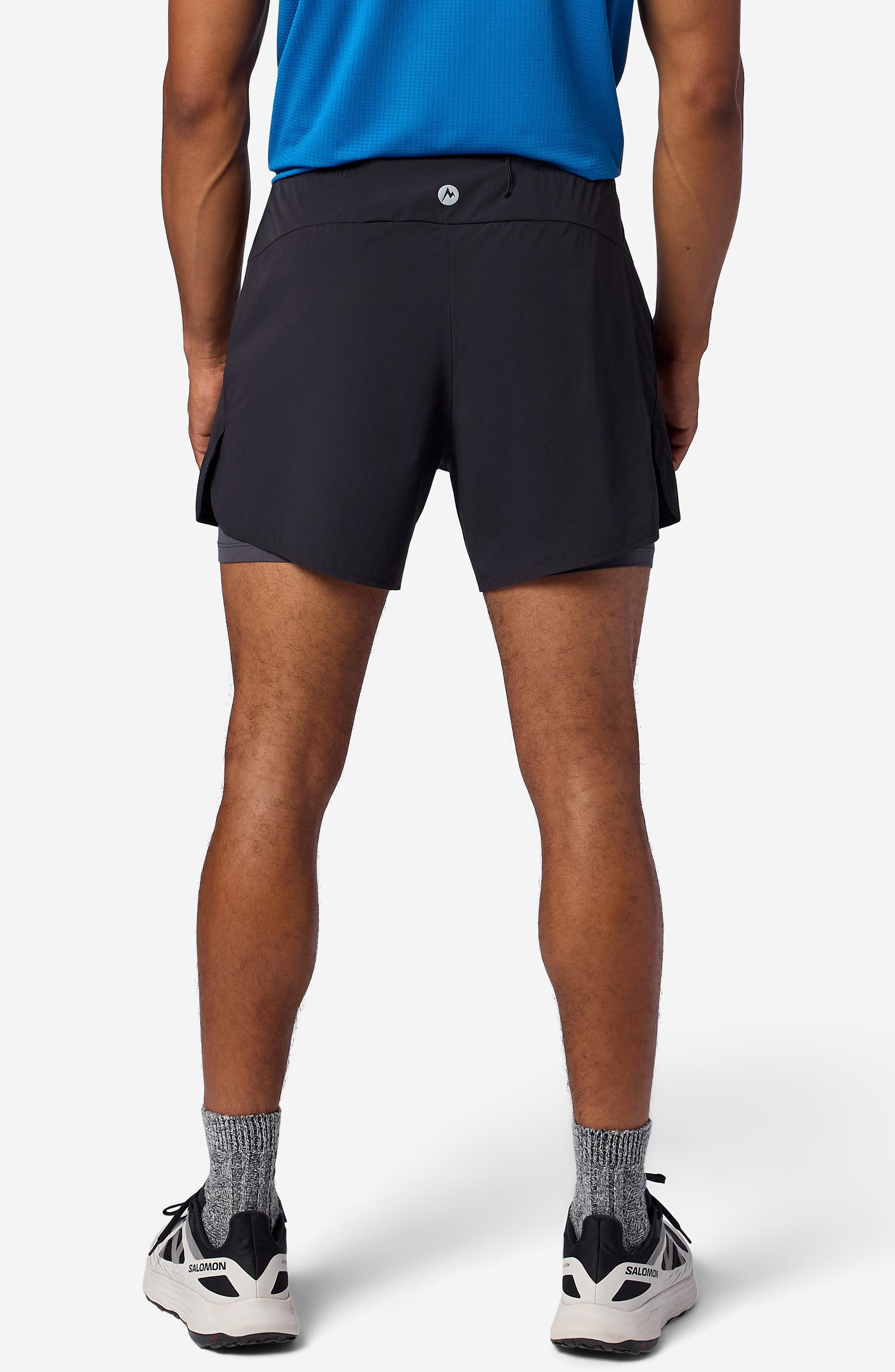 Unpaved Lined Active Drawstring Shorts - image 2