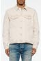 Embossed Denim Trucker Jacket