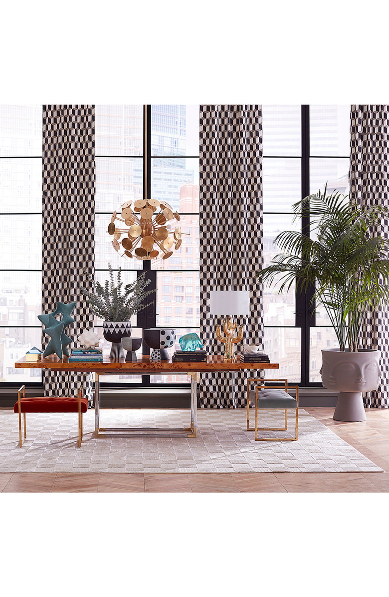 Jonathan Adler Palm Springs Stripes Bowl, Alternate, color,