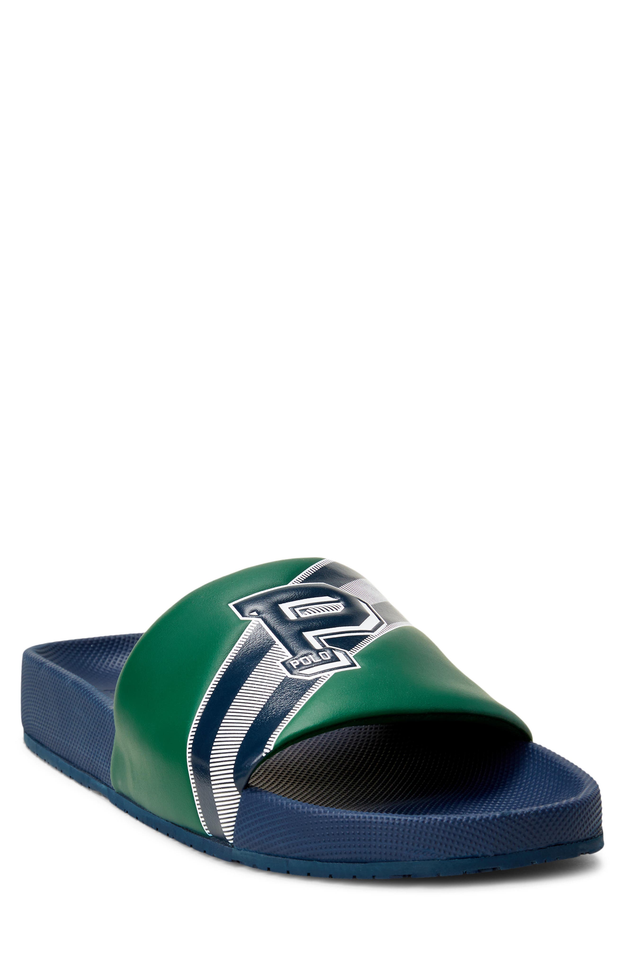 Polo Ralph Lauren Cayson Logo Sport Slide Sandal, Main, color, 