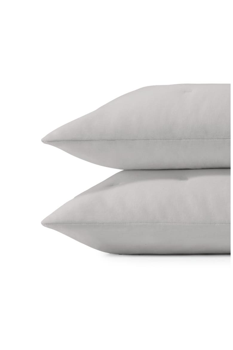 Set of 2 Pillowcases, Main, color, LIGHT GREY