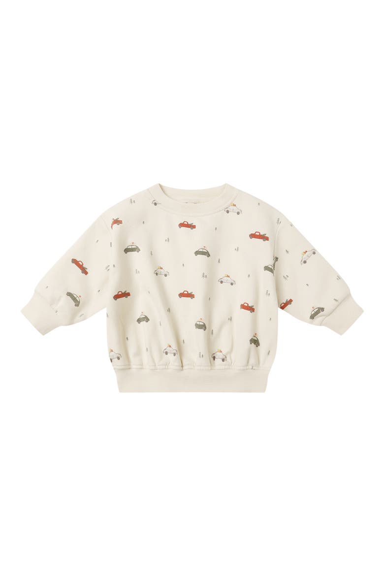 Kids' Relaxed Fleece Graphic Sweatshirt, Main, color, CARS