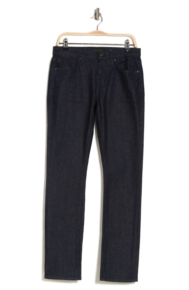 John Varvatos Bowery Slim Straight Jeans, Alternate, color,