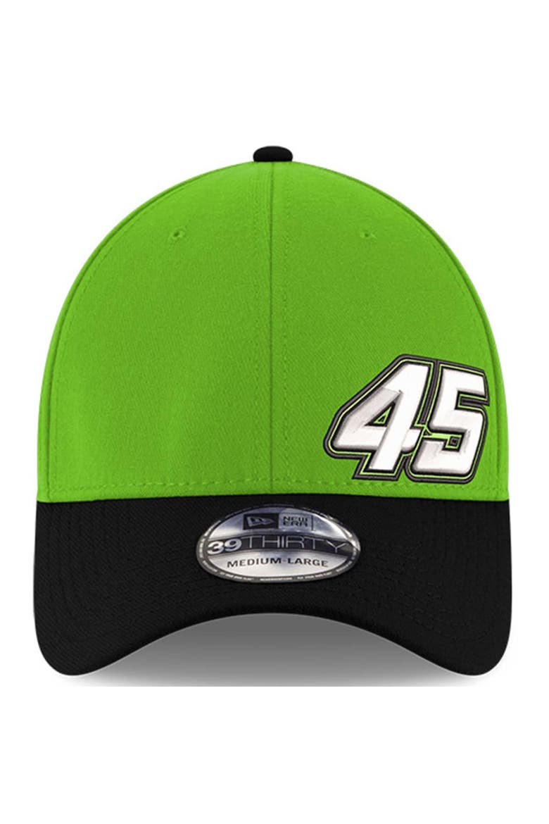 Men's New Era Green Kurt Busch Flawless 39THIRTY Flex Hat, Alternate, color, Green