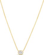 SHYMI 14k Gold Plated Oval Pendant Necklace