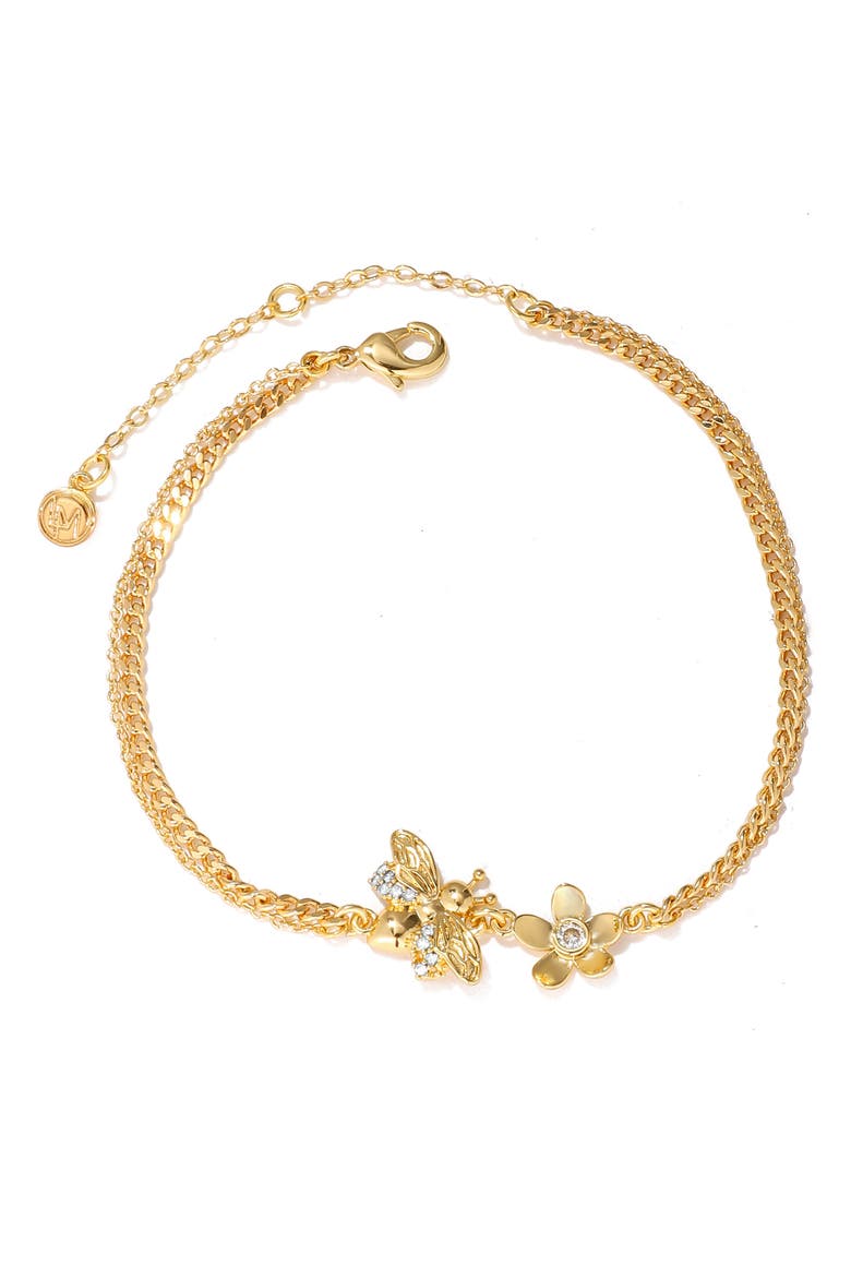 Chains of Honey Bracelet, Main, color, GOLD