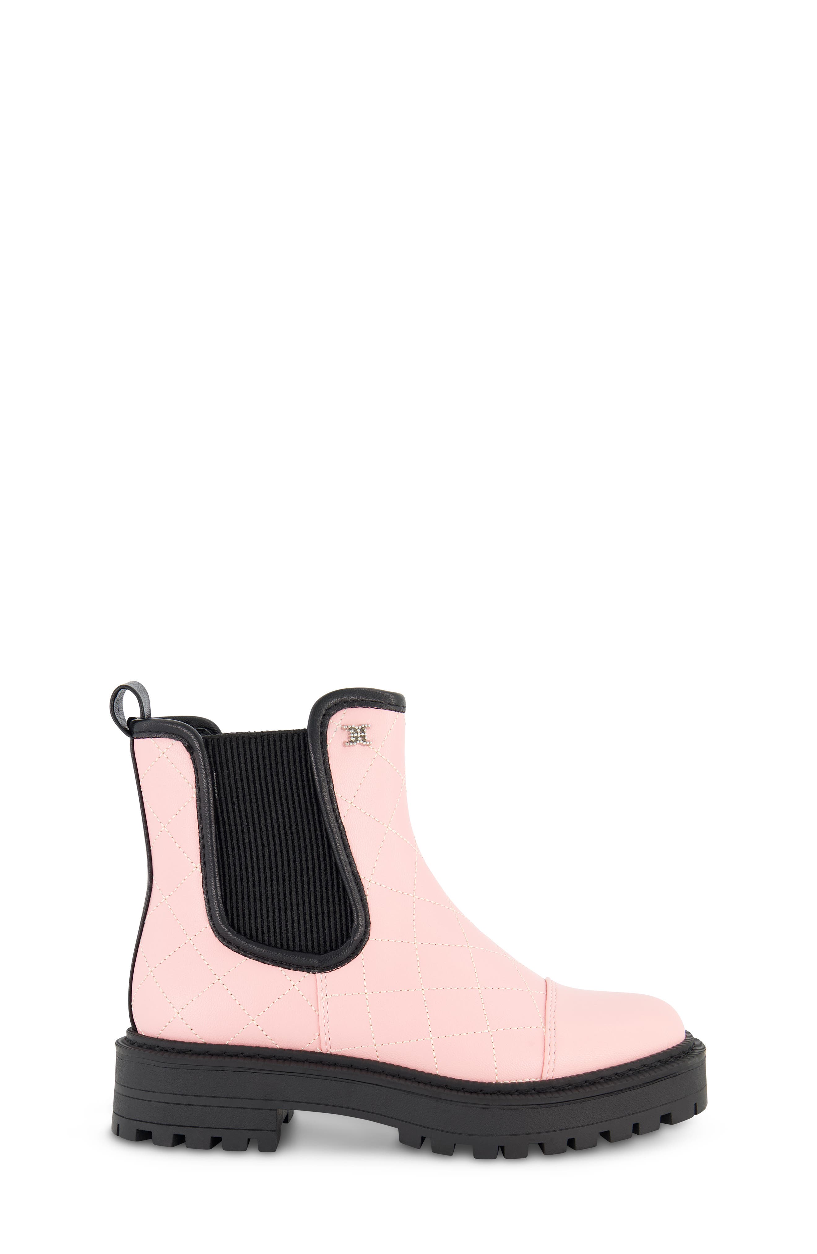 Kids' Lucianna Quilt Bootie, Alternate, color, BLUSH