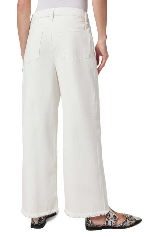 ALLSAINTS ALLSAINTS AKI CROSSOVER FRINGE HEM WIDE LEG JEANS