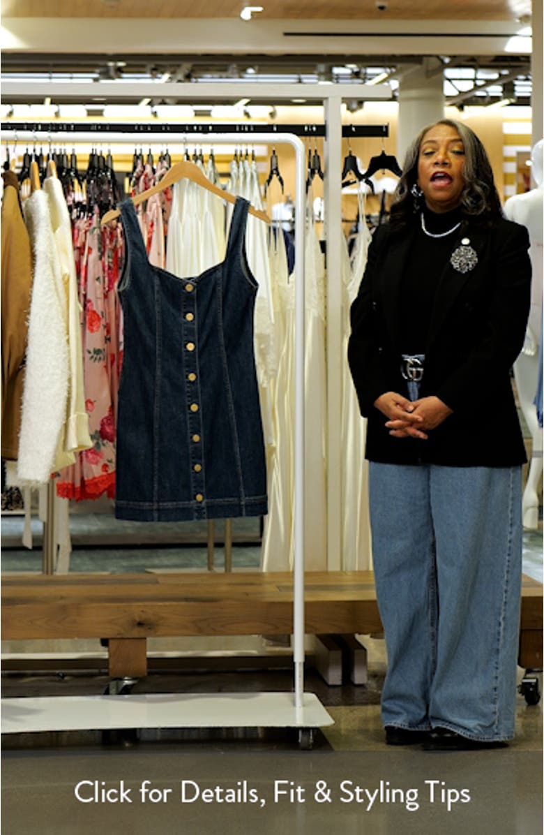 Bea Denim Minidress, sales video thumbnail