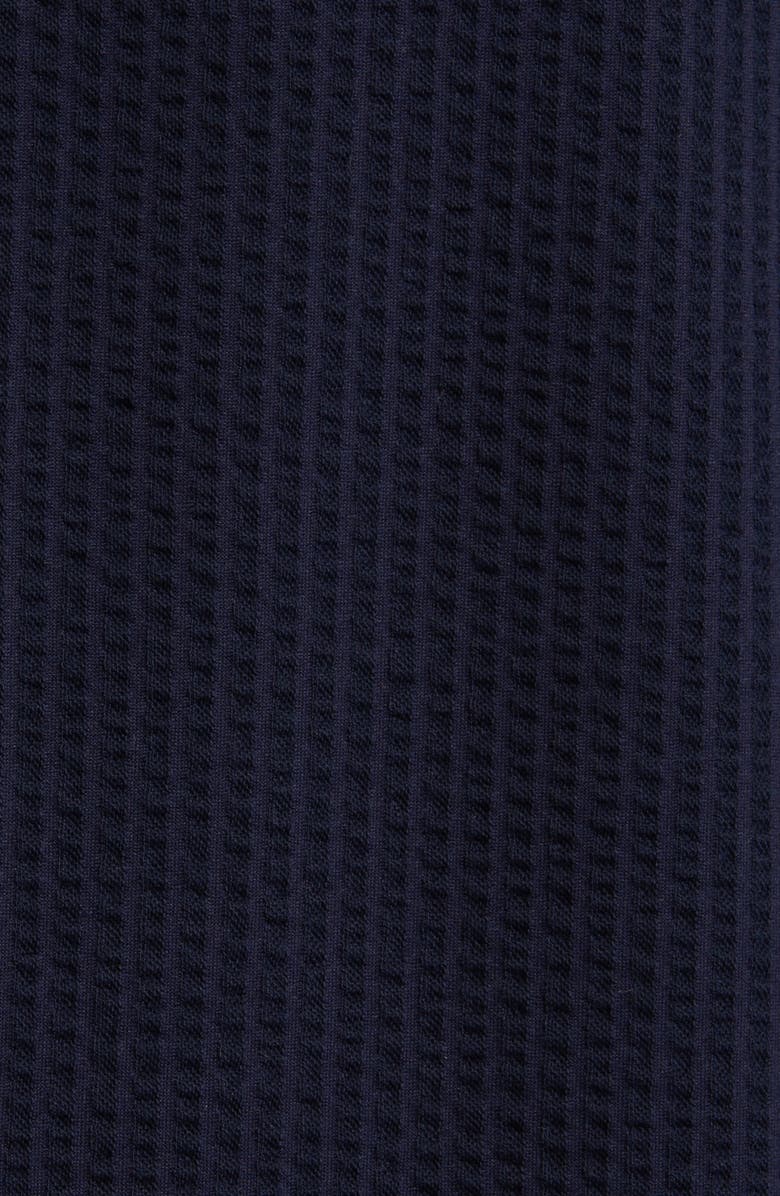 Lorenzo Uomo Short Sleeve Cotton Blend Seersucker Button-Up Shirt, Alternate, color, 