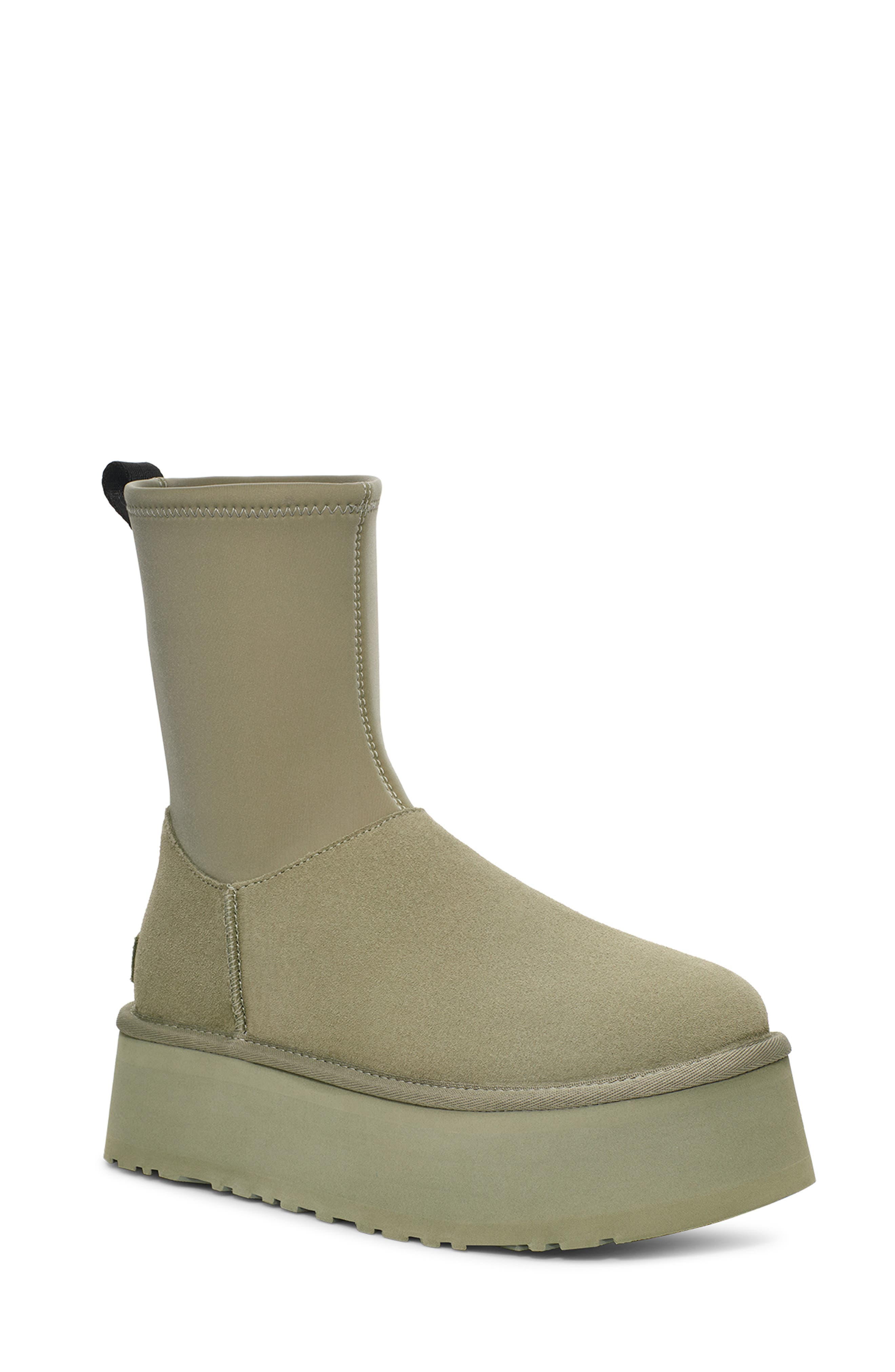 Classic Dipper Platform Boot, Main, color, SHADED CLOVER