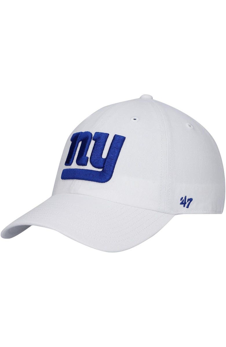 '47 Men's '47 White New York Giants Clean Up Adjustable Hat, Alternate, color, 