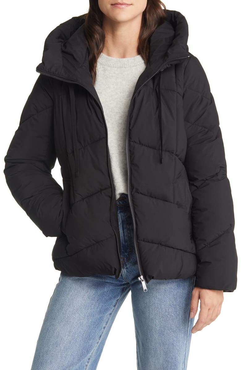 Sam Edelman Hooded Puffer Coat, Main, color,
