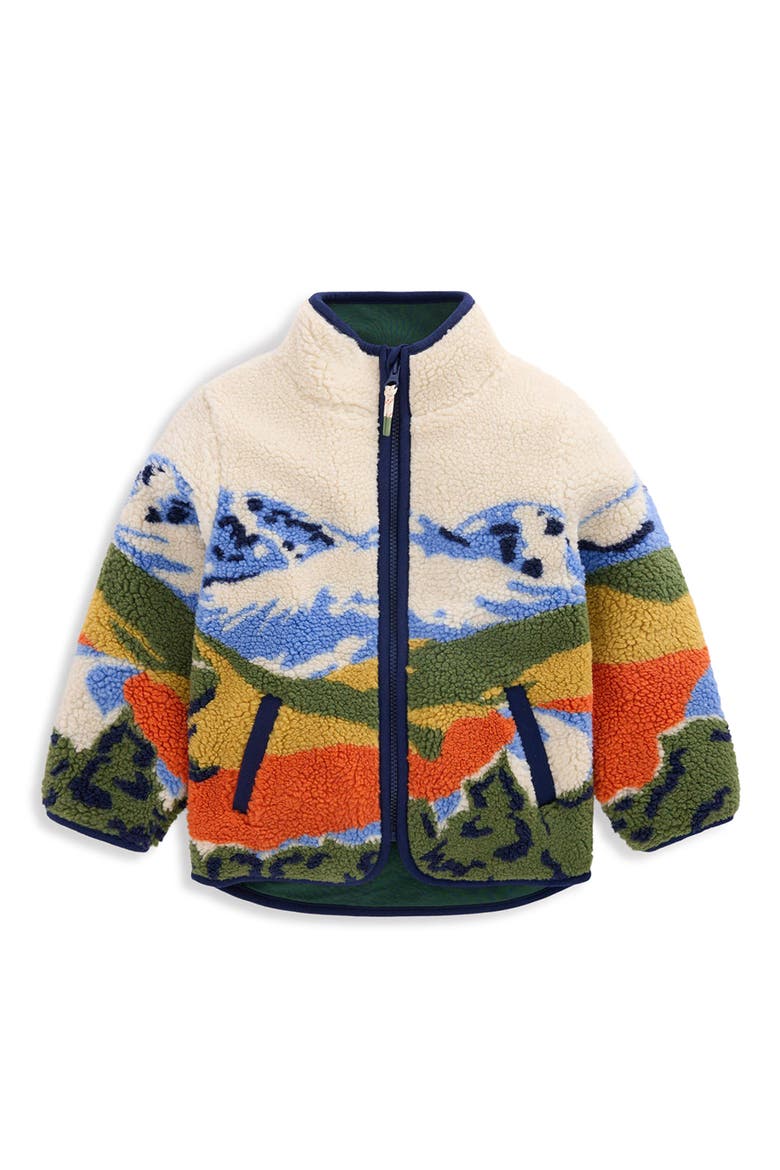 Kids' Landscape Cozy Borg Jacket, Main, color, LANDSCAPE