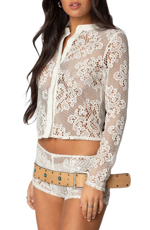 Women's EDIKTED Button Up Tops | Nordstrom Women's EDIKTED Button Up Tops | Nordstrom