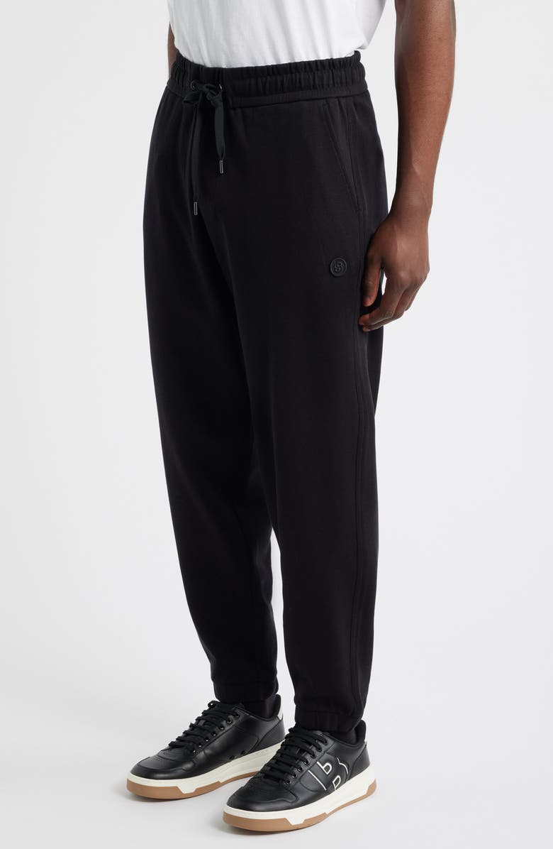 BOSS Locsin Cotton Joggers, Alternate, color, Black