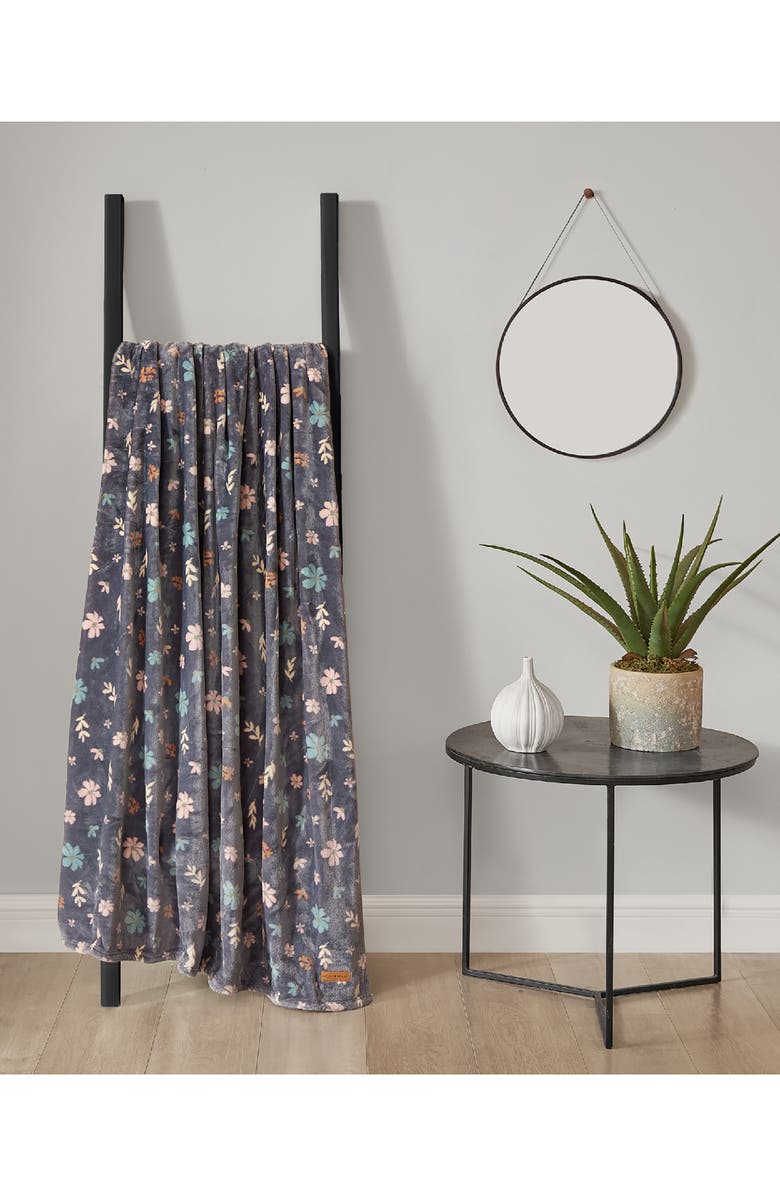 Lucky Brand Cozy Plush Throw Blanket, Alternate, color,