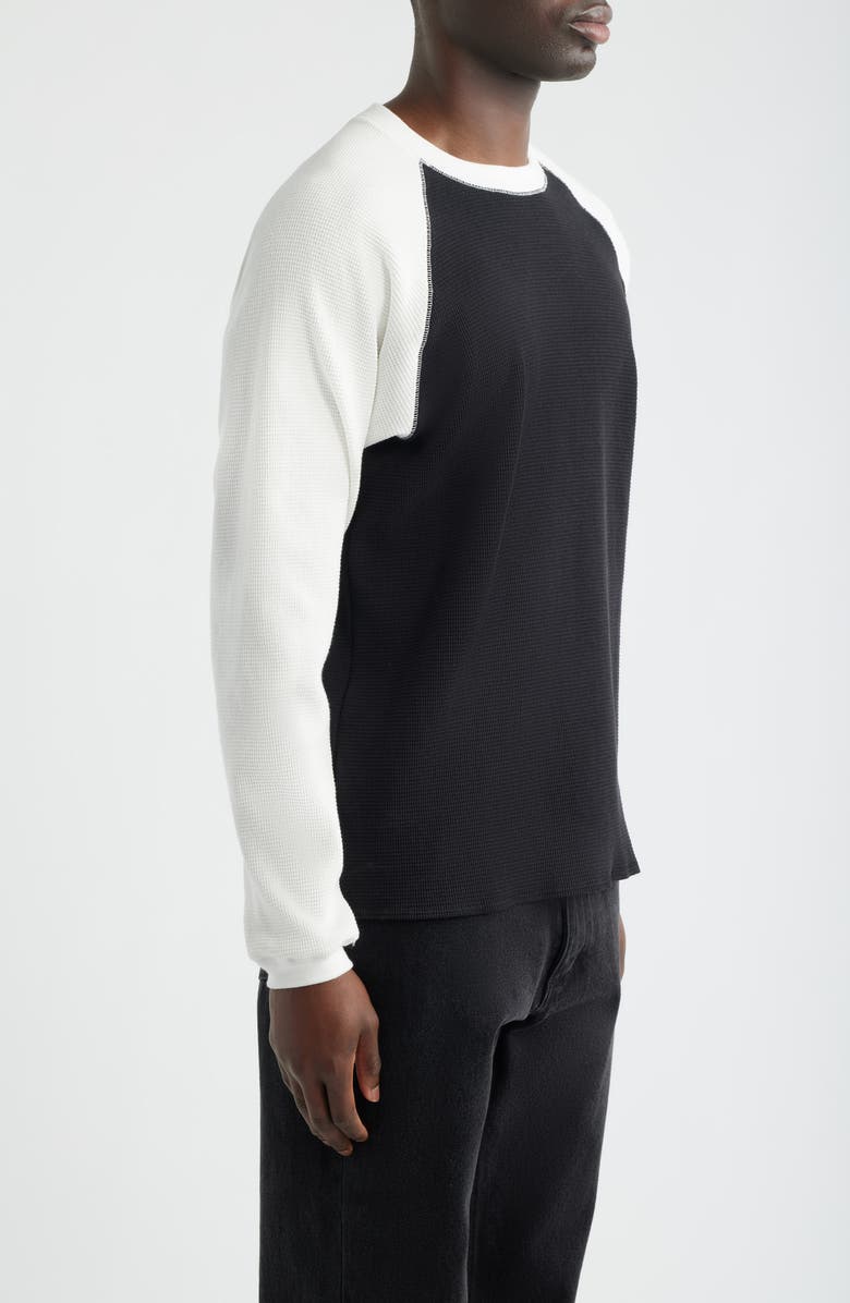 925 Originals Spring Training Thermal Raglan Sleeve T-Shirt, Alternate, color, Vintage Black/ Off W