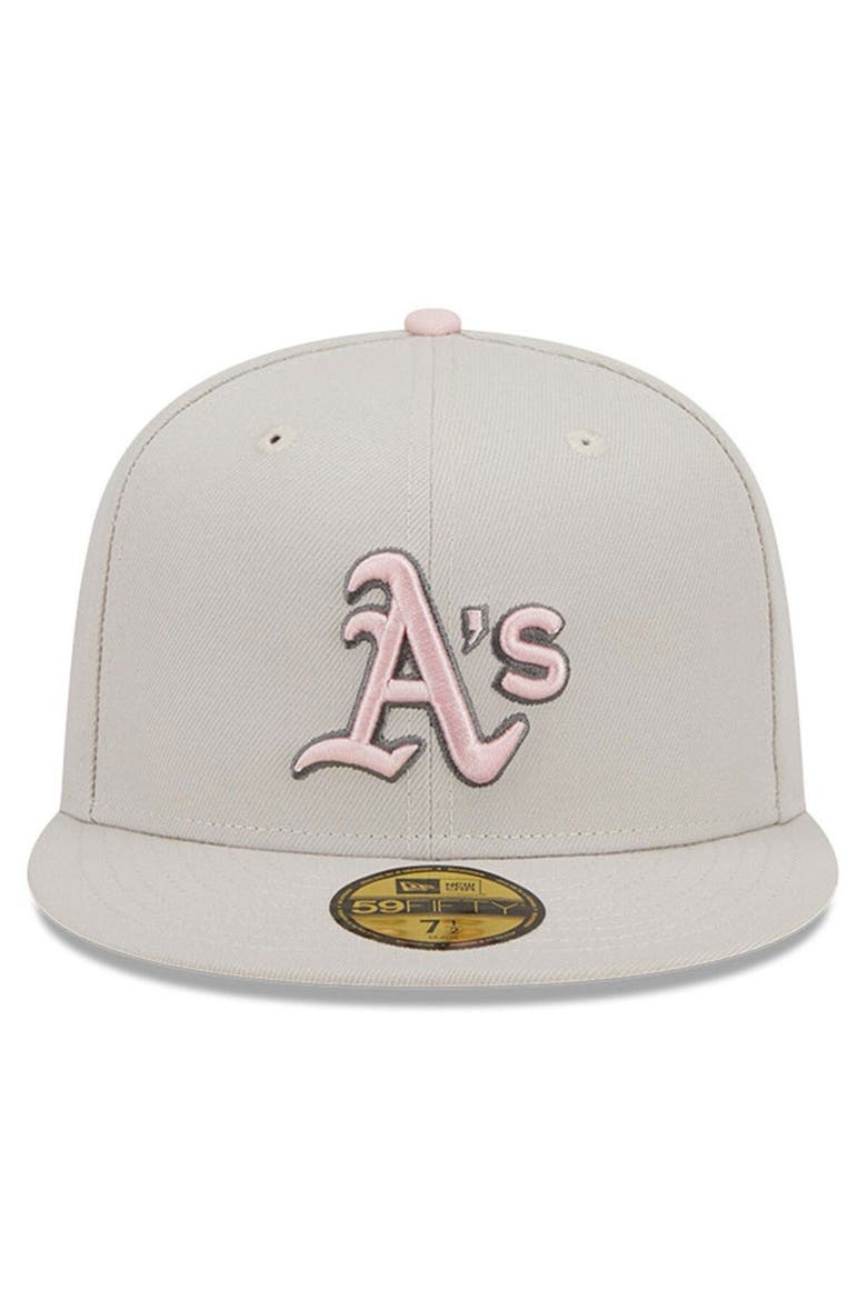 Men's New Era  Khaki Oakland Athletics 2023 Mother's Day On-Field 59FIFTY Fitted Hat, Alternate, color, Khaki