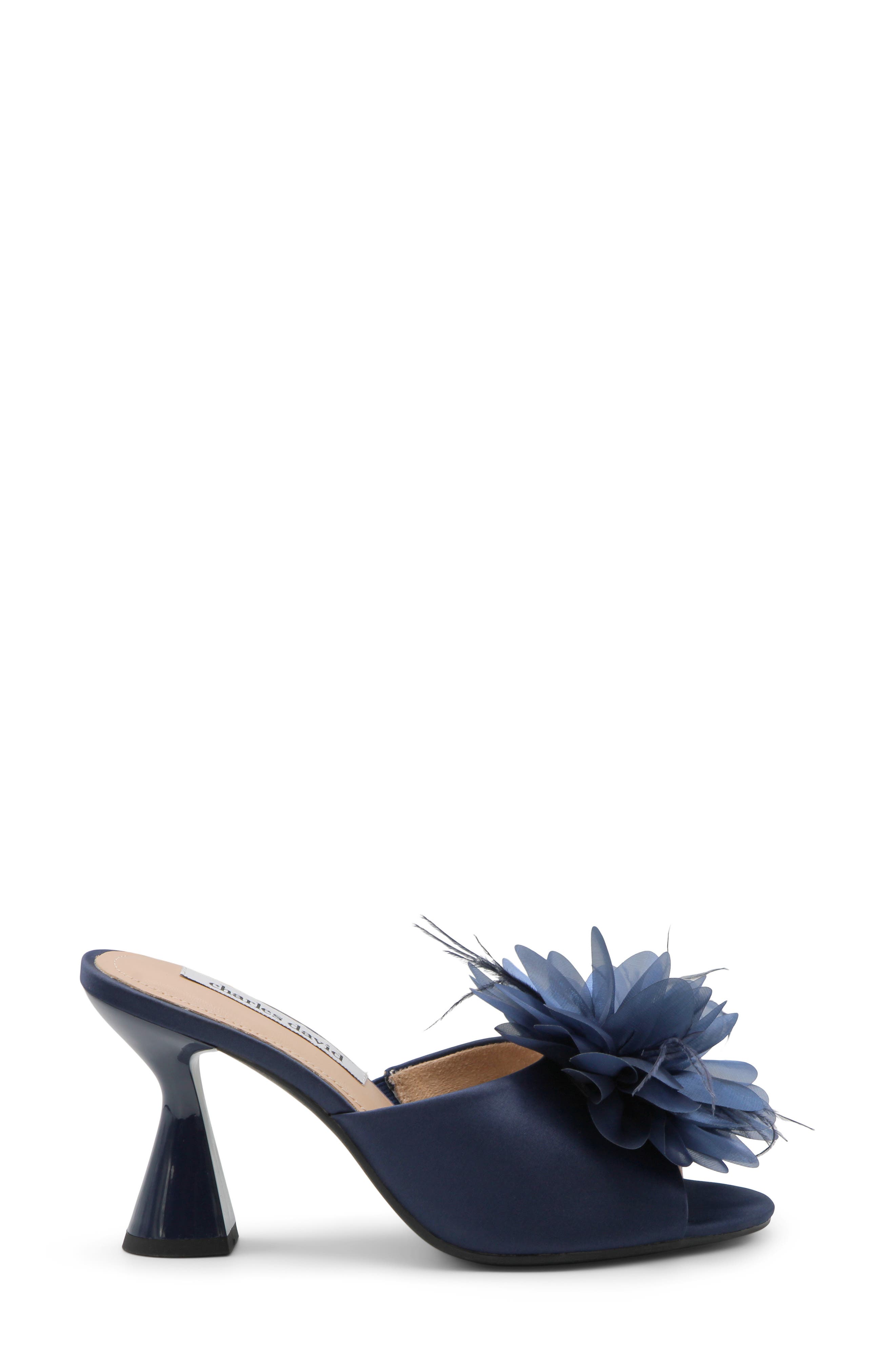 Kamchi Slide Sandal, Alternate, color, NAVY-ST