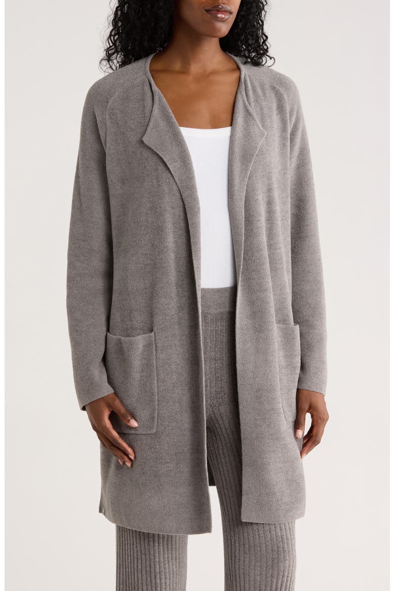 CozyChic Ultra Lite® Open Front Cardigan, Main, color, GRAPHITE