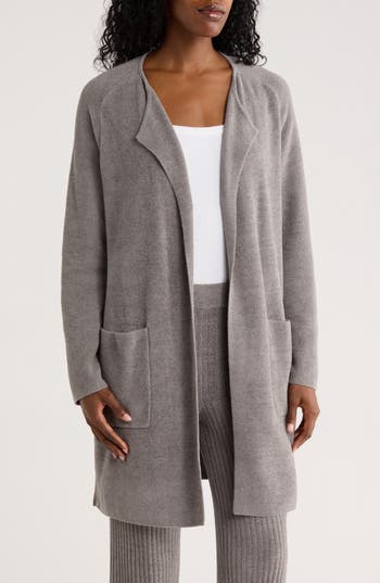 Barefoot Dreams ® Cozychic Ultra Lite® Open Front Cardigan In Gray