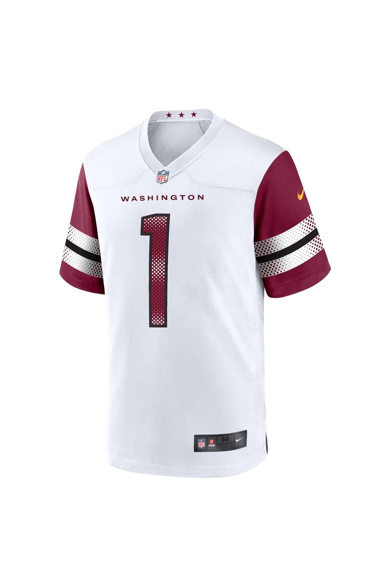 Men's Nike Deebo Samuel Sr White Washington Commanders Game Player Jersey, Alternate, color, White