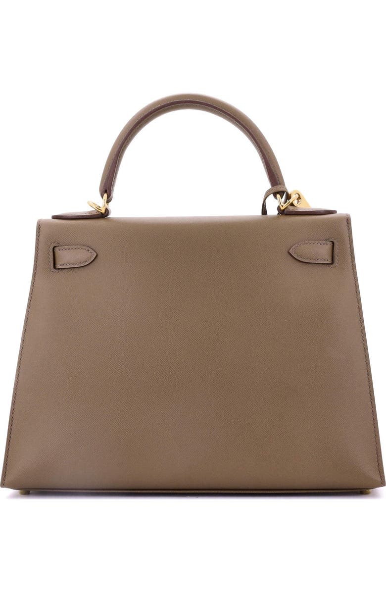 Pre-Owned Hermes Kelly Handbag Brown Madame with Gold Hardware 28, Alternate, color, Toundra
