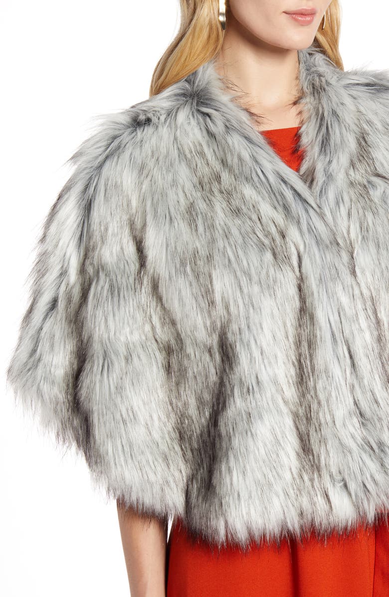 Halogen<sup>®</sup> Faux Fur Capelet, Alternate, color, 