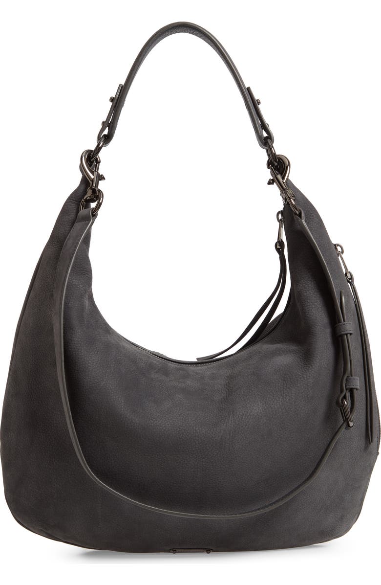 Rebecca Minkoff Michelle Nubuck Leather Hobo, Alternate, color,