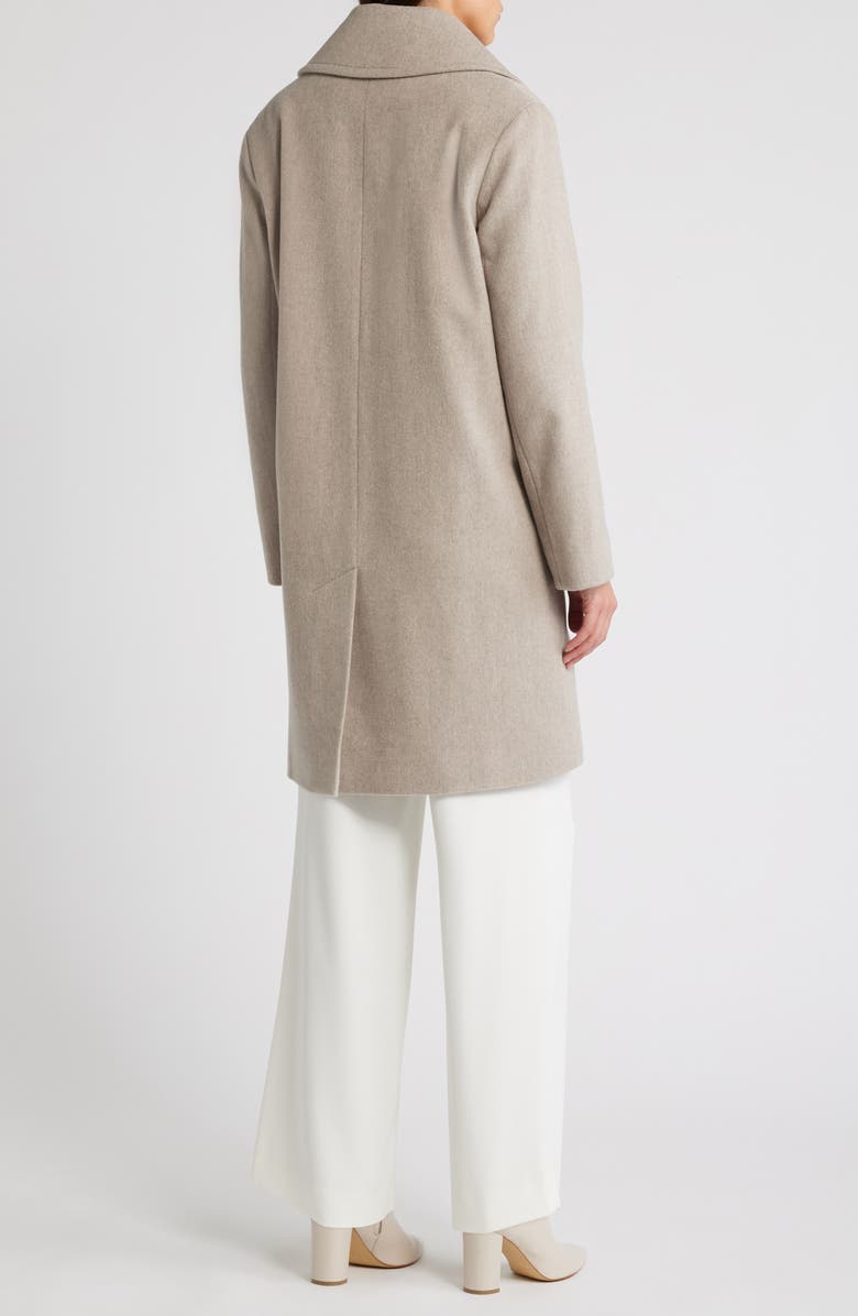 Fleurette Juliet Double Breasted Wool Coat, Alternate, color,