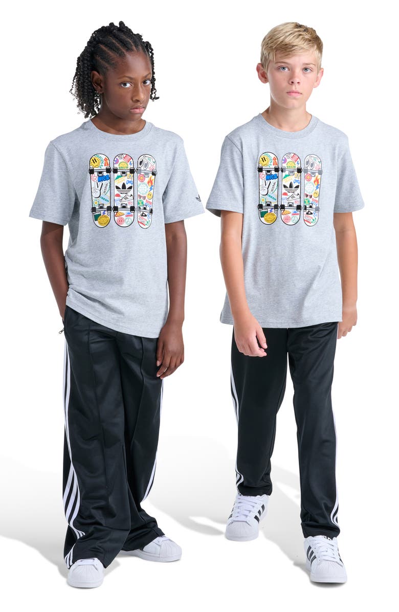adidas Originals Kids' Skateboard Graphic T-Shirt, Alternate, color, 