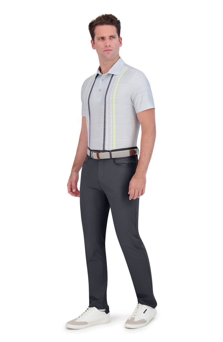 Ben Sherman Checkerboard Vertica Jersey Golf Polo, Alternate, color, Matcha