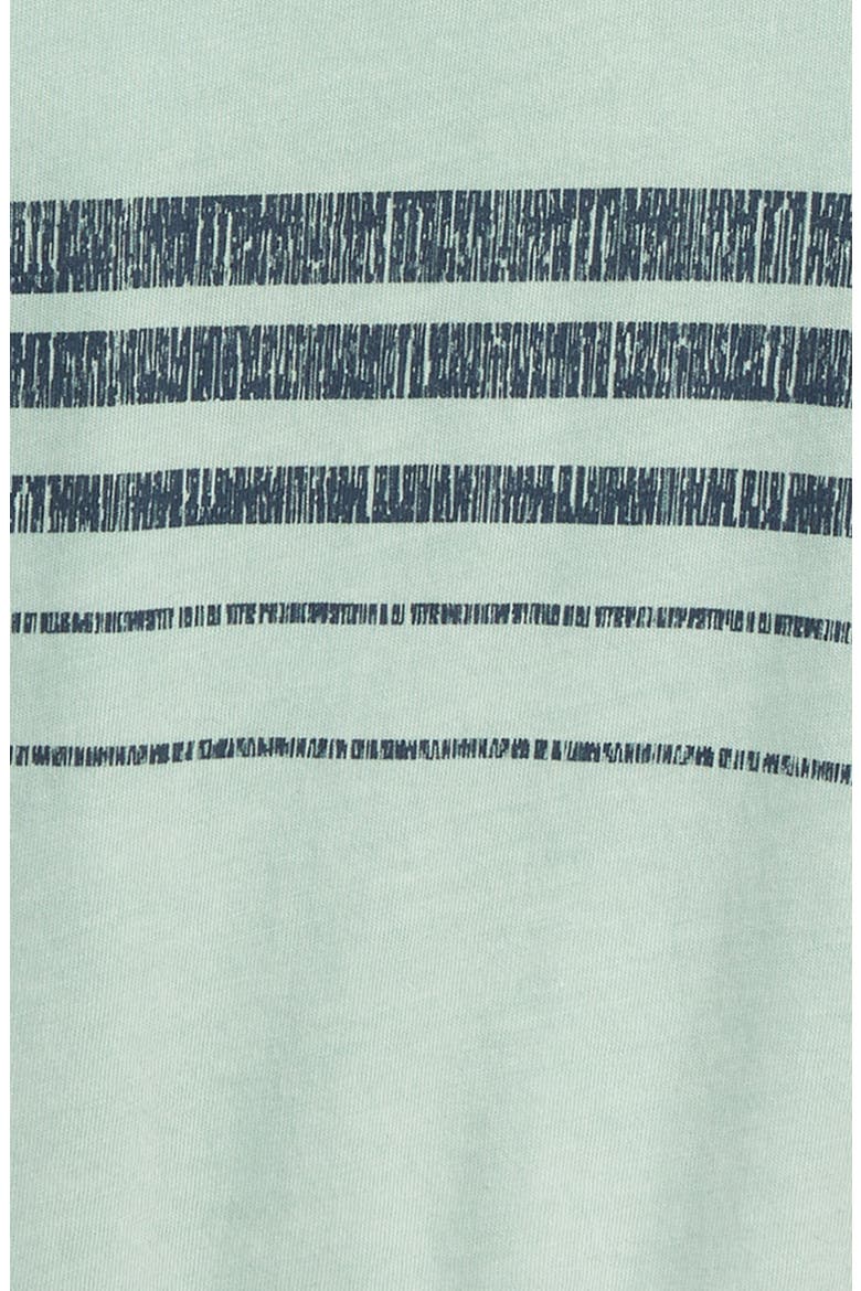 Kids' Stripe Tee, Alternate, color, GREEN FONDANT STRIPE